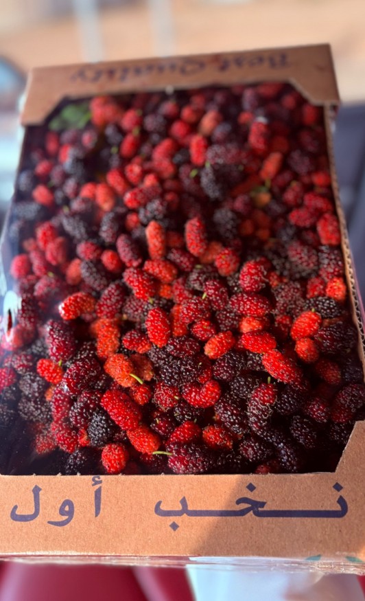 1 kg Red Mulberries