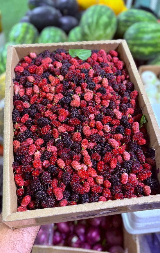 1 kg Red Mulberries
